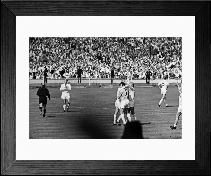 Framed Print : World Cup Quarter Final match at Wembley Stadium. England 1 v Argentina 0 Framed Print : World Cup Quarter Final match at Wembley Stadium. England 1 v Argentina 0