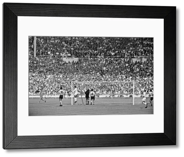 Framed Print : World Cup Quarter Final match at Wembley Stadium. England 1 v Argentina 0 Framed Print : World Cup Quarter Final match at Wembley Stadium. England 1 v Argentina 0