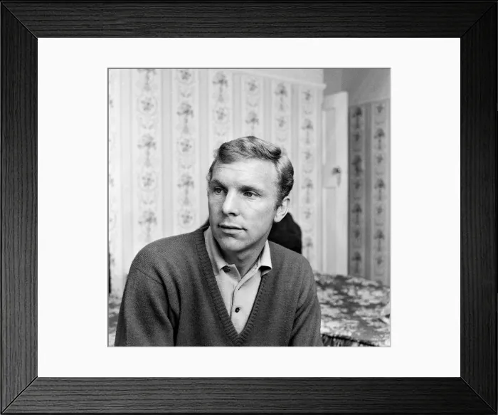 Framed Print : West Ham and England footballer Bobby Moore. 21st April 1965 Framed Print : West Ham and England footballer Bobby Moore. 21st April 1965