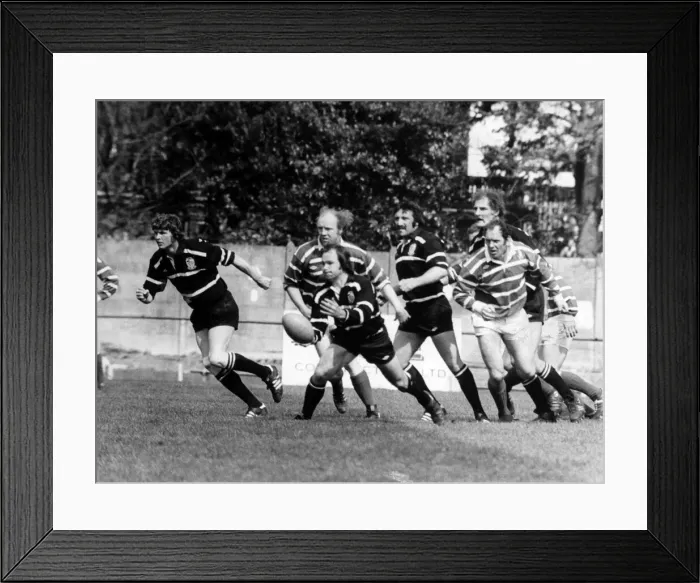 Framed Print : Bridgend 18-12 Pontypridd, Welsh Rugby Union Challenge Cup Final, Cardiff Arms Park Framed Print : Bridgend 18-12 Pontypridd, Welsh Rugby Union Challenge Cup Final, Cardiff Arms Park