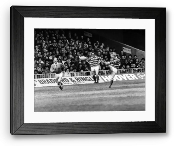 Framed Print : Bridgend 18-12 Pontypridd, Welsh Rugby Union Challenge Cup Final, Cardiff Arms Park