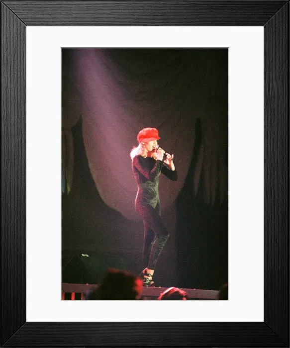 Framed Print : Kylie Minogue, performing in concert, Enjoy Yourself Tour, La Cigale, Paris, France Framed Print : Kylie Minogue, performing in concert, Enjoy Yourself Tour, La Cigale, Paris, France