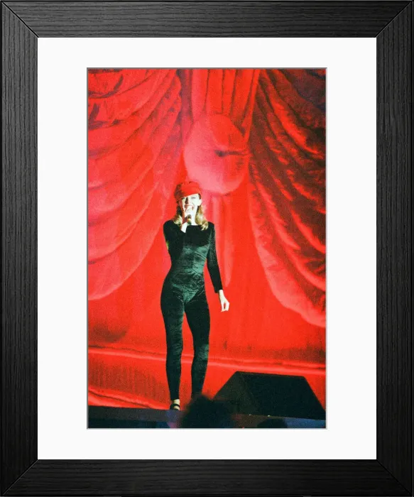 Framed Print : Kylie Minogue, performing in concert, Enjoy Yourself Tour, La Cigale, Paris, France Framed Print : Kylie Minogue, performing in concert, Enjoy Yourself Tour, La Cigale, Paris, France