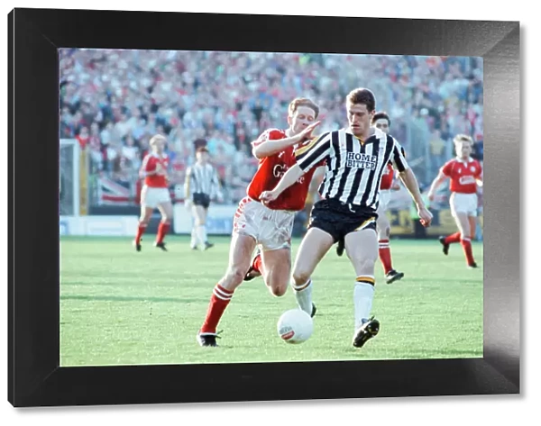 Notts County 1-0 Middlesbrough, League Division Two Play Off 2nd Leg match at Meadow Lane