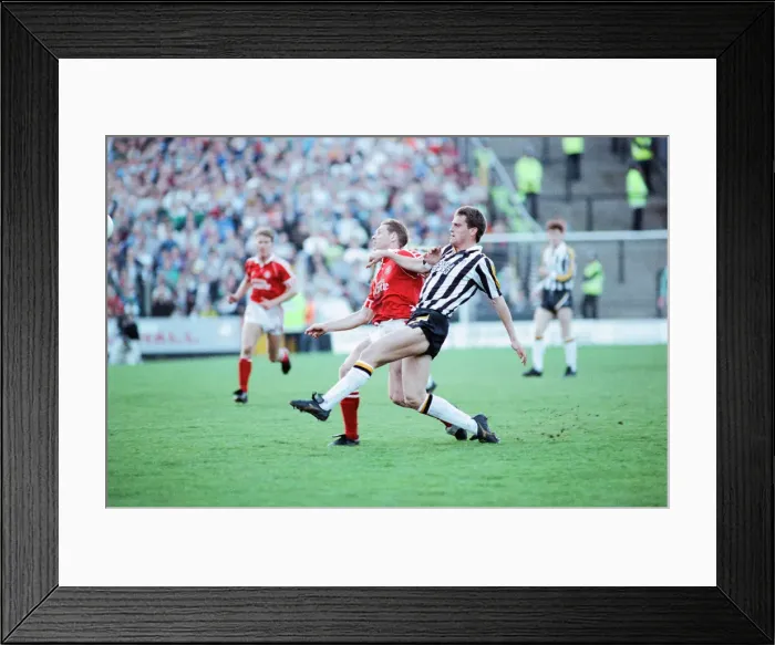 Framed Print : Notts County 1-0 Middlesbrough, League Division Two Play Off 2nd Leg match at Meadow Lane