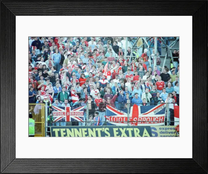 Framed Print : Notts County 1-0 Middlesbrough, League Division Two Play Off 2nd Leg match at Meadow Lane