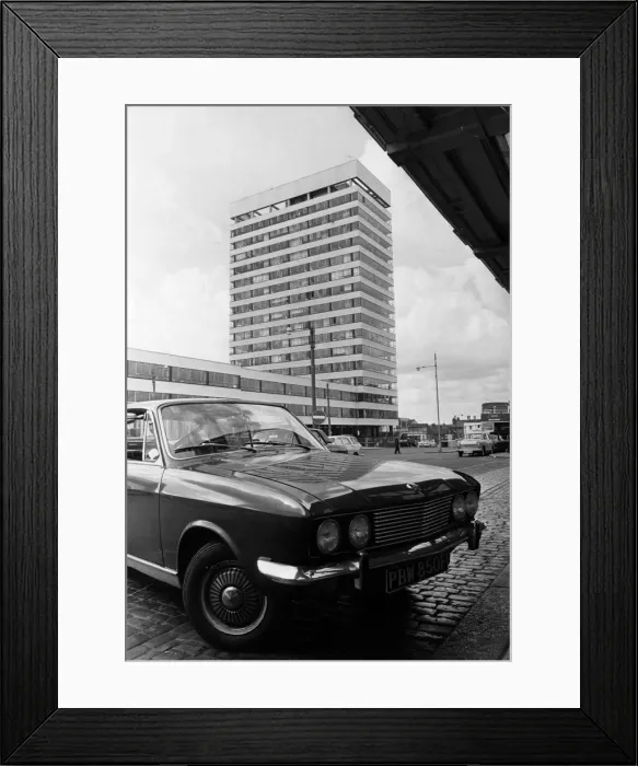 Framed Print : Western Tower, Station Hill, Reading, Circa 1970 Framed Print : Western Tower, Station Hill, Reading, Circa 1970
