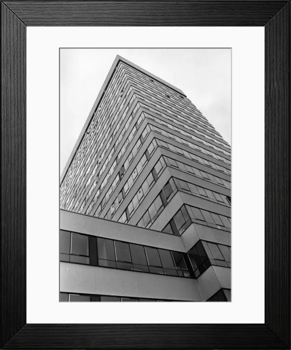 Framed Print : Western Tower, Station Hill, Reading, Circa 1970 Framed Print : Western Tower, Station Hill, Reading, Circa 1970