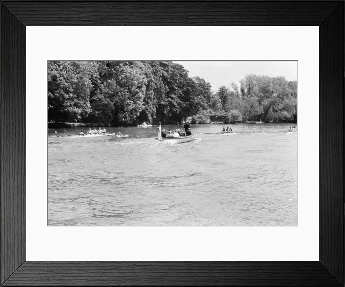 Framed Print : Reading Amateur Regatta, River Thames, Reading, June 1985 Framed Print : Reading Amateur Regatta, River Thames, Reading, June 1985