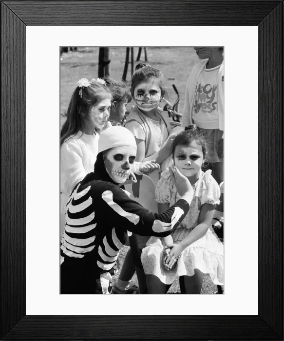 Framed Print : School Carnival, Ashmead School, Northumberland Avenue, Reading, June 1985