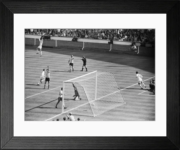 Framed Print : World Cup Quarter Final match at Wembley Stadium. England 1 v Argentina 0 Framed Print : World Cup Quarter Final match at Wembley Stadium. England 1 v Argentina 0