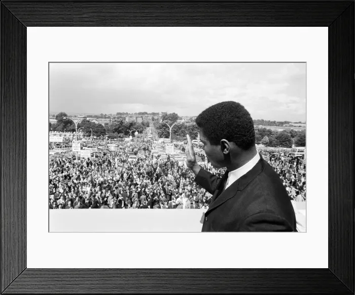 Framed Print : World Cup Final match at Wembley Stadium. England 4 v West Germany 2 after extra time