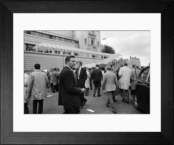 Framed Print : World Cup Final match at Wembley Stadium. England 4 v West Germany 2 after extra