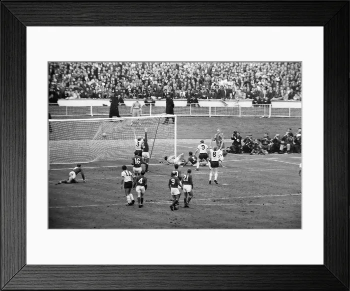 Framed Print : World Cup Final match at Wembley Stadium. England 4 v West Germany 2 after extra Framed Print : World Cup Final match at Wembley Stadium. England 4 v West Germany 2 after extra
