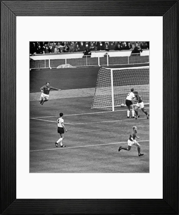 Framed Print : World Cup Final match at Wembley Stadium. England 4 v West Germany 2 after extra time Framed Print : World Cup Final match at Wembley Stadium. England 4 v West Germany 2 after extra time