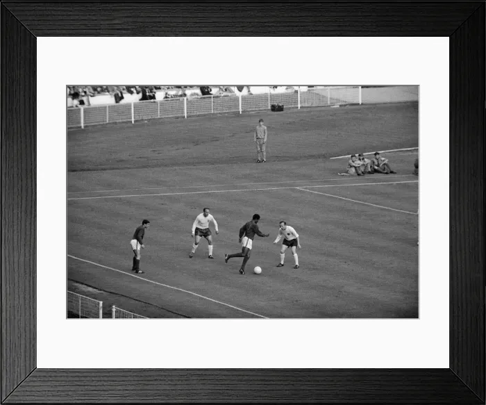 Framed Print : World Cup Semi Final match at Wembley Stadium. England 2 v Portugal 1 Framed Print : World Cup Semi Final match at Wembley Stadium. England 2 v Portugal 1