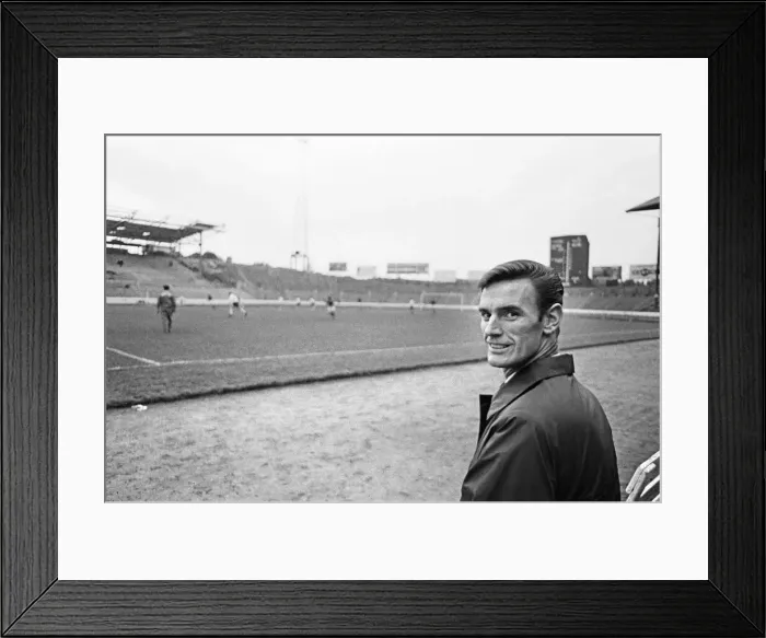 Framed Print : England team training session at Stamford Bridge ahead of their upcoming international