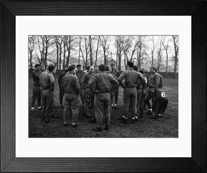 Framed Print : England football team training session at Bellefield training complex in Liverpool ahead Framed Print : England football team training session at Bellefield training complex in Liverpool ahead