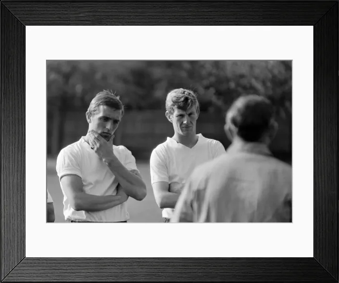 Framed Print : England football team training session at Roehampton ahead of the international friendly Framed Print : England football team training session at Roehampton ahead of the international friendly