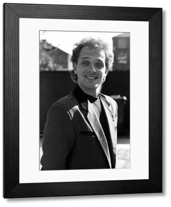 Framed Print : Rik Mayall, Actor and Comedian, 14th August 1987 Framed Print : Rik Mayall, Actor and Comedian, 14th August 1987
