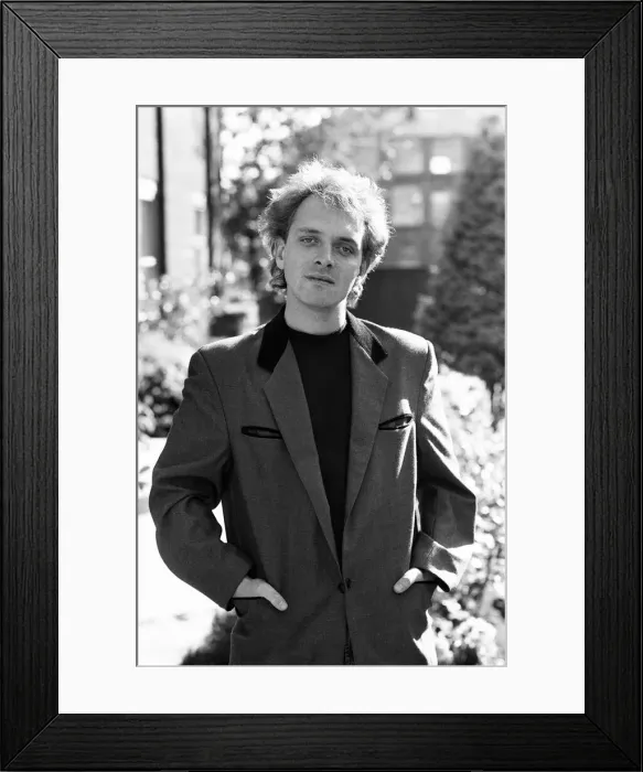 Framed Print : Rik Mayall, Actor and Comedian, 14th August 1987 Framed Print : Rik Mayall, Actor and Comedian, 14th August 1987