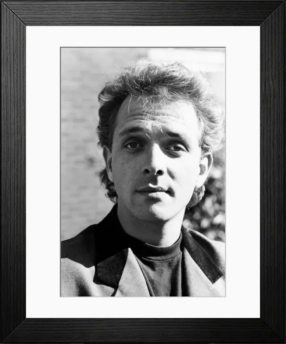 Framed Print : Rik Mayall, Actor and Comedian, 14th August 1987 Framed Print : Rik Mayall, Actor and Comedian, 14th August 1987