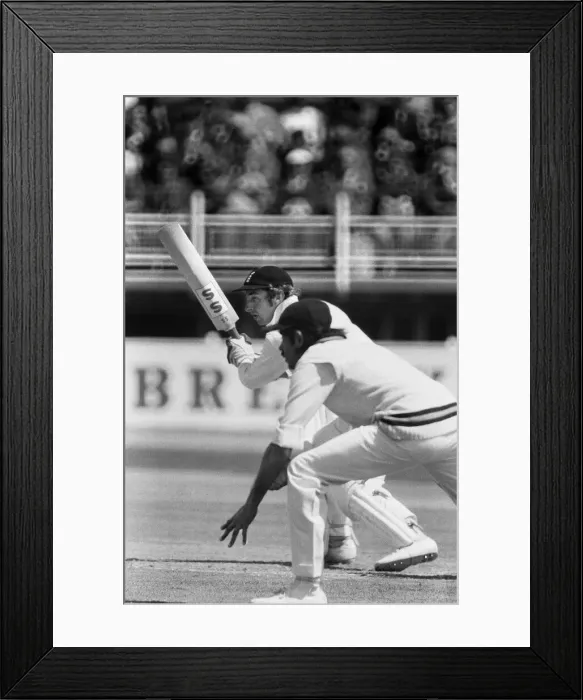 Framed Print : England v India 3rd Test 1st innings at Edgbaston. (Picture Framed Print : England v India 3rd Test 1st innings at Edgbaston. (Picture