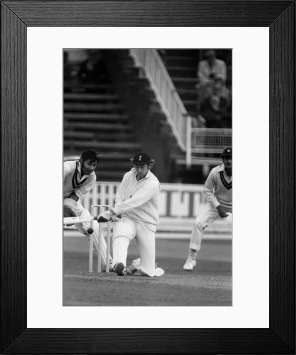 Framed Print : England v India 3rd Test 1st innings at Edgbaston. (Picture Framed Print : England v India 3rd Test 1st innings at Edgbaston. (Picture