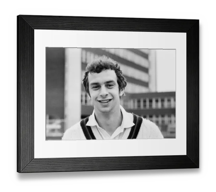 Framed Print : Lancashire player David Lloyd. 21st June 1969