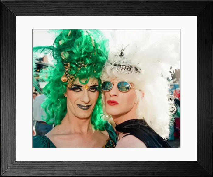 Framed Print : Birmingham Pride, 25th May 1997. Birmingham Pride is a weekend-long LGBT