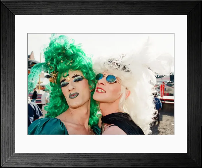 Framed Print : Birmingham Pride, 25th May 1997. Birmingham Pride is a weekend-long LGBT