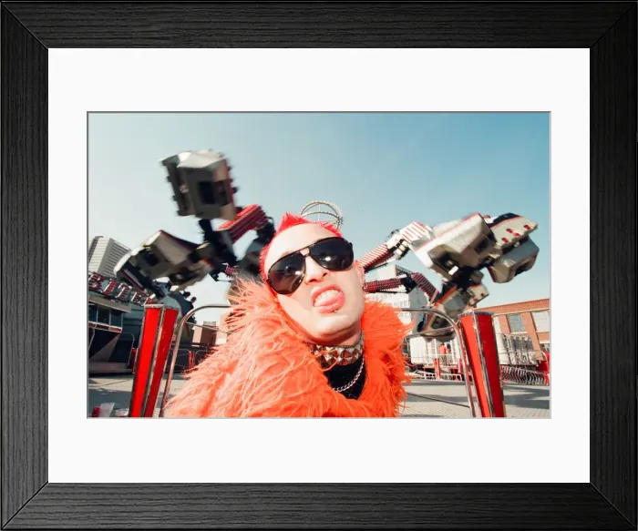 Framed Print : Birmingham Pride, 25th May 1997. Birmingham Pride is a weekend-long LGBT