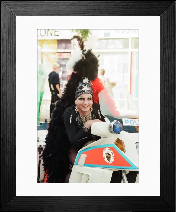 Framed Print : Birmingham Pride, 25th May 1997. Birmingham Pride is a weekend-long LGBT