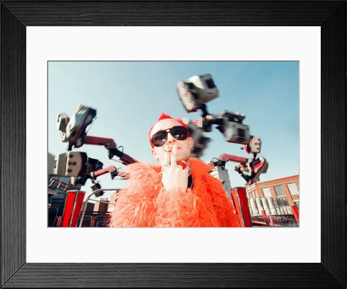 Framed Print : Birmingham Pride, 25th May 1997. Birmingham Pride is a weekend-long LGBT
