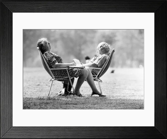 Framed Print : Summer Weather Pix, Reading, June 1980 Framed Print : Summer Weather Pix, Reading, June 1980