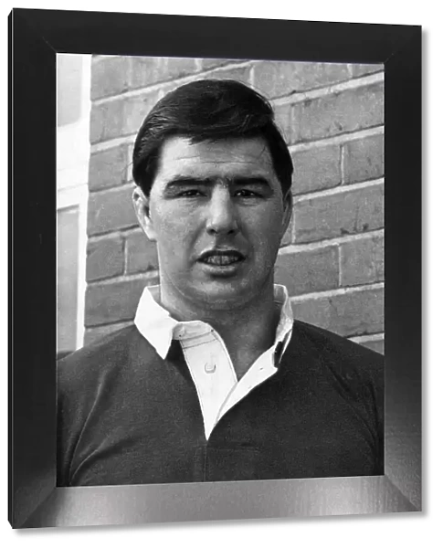 John Warlow, Llanelli Rugby Union Player, January 1963