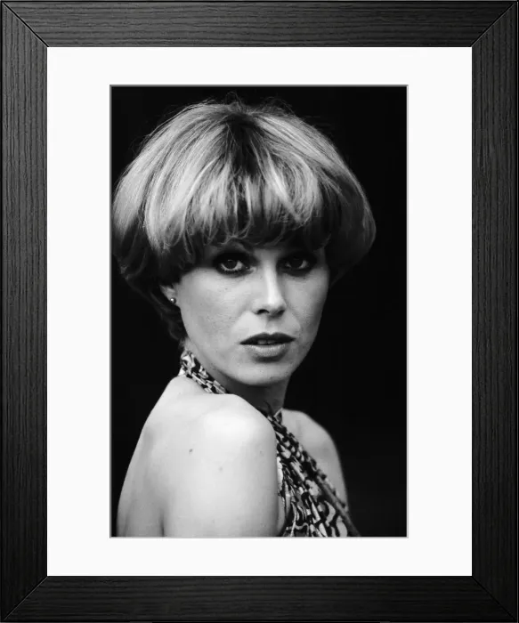 Framed Print : Joanna Lumley, actress who stars as Purdey in The New Avengers TV Series Framed Print : Joanna Lumley, actress who stars as Purdey in The New Avengers TV Series