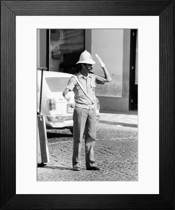 Framed Print : General Views of Terceira Island, in the Azores archipelago, North Atlantic
