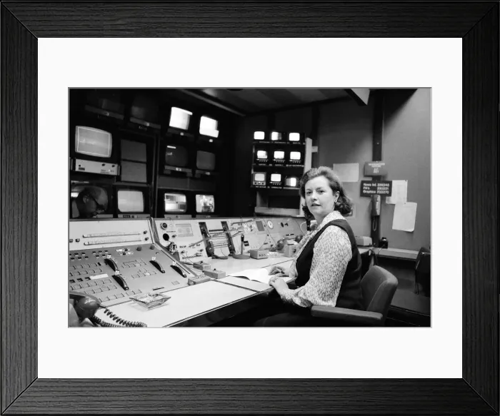 Framed Print : Diana Edwards-Jones makes her own piece of history during the coming general election by Framed Print : Diana Edwards-Jones makes her own piece of history during the coming general election by