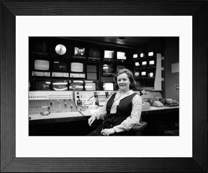 Framed Print : Diana Edwards-Jones makes her own piece of history during the coming general election by Framed Print : Diana Edwards-Jones makes her own piece of history during the coming general election by