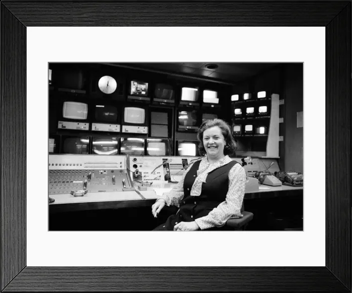 Framed Print : Diana Edwards-Jones makes her own piece of history during the coming general election by Framed Print : Diana Edwards-Jones makes her own piece of history during the coming general election by