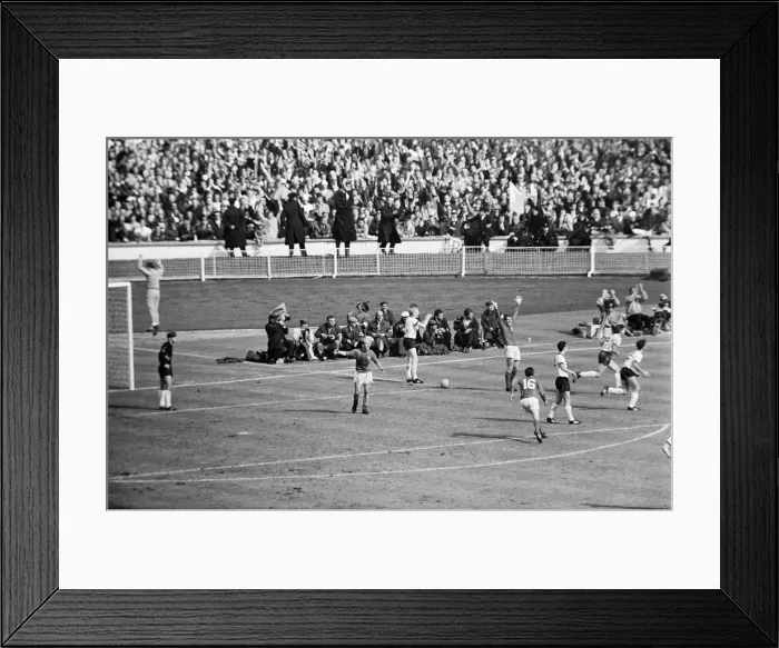 Framed Print : World Cup Final match at Wembley Stadium. England 4 v West Germany 2 after extra Framed Print : World Cup Final match at Wembley Stadium. England 4 v West Germany 2 after extra
