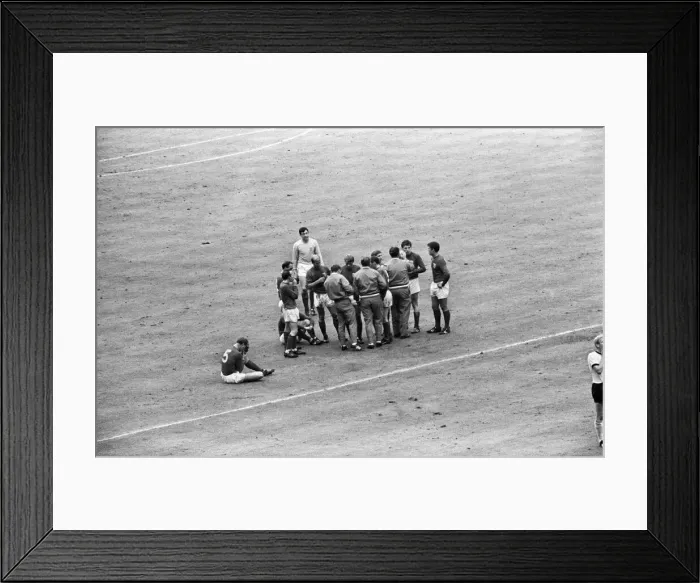 Framed Print : World Cup Final match at Wembley Stadium. England 4 v West Germany 2 after extra time Framed Print : World Cup Final match at Wembley Stadium. England 4 v West Germany 2 after extra time