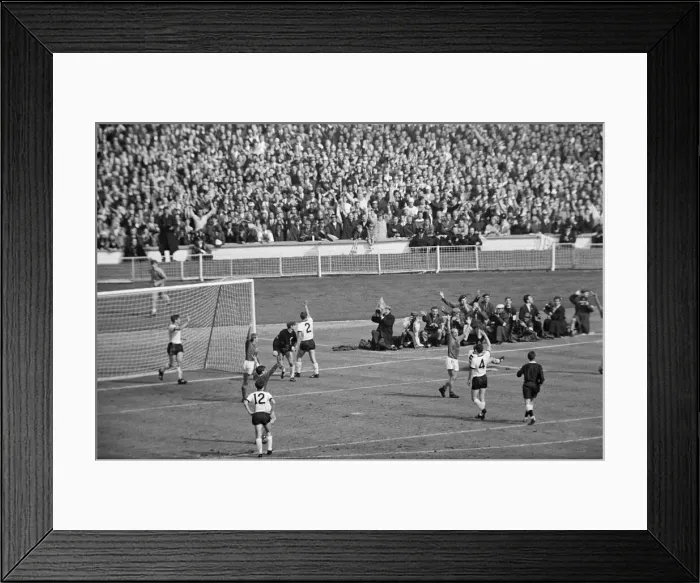 Framed Print : World Cup Final match at Wembley Stadium. England 4 v West Germany 2 after extra Framed Print : World Cup Final match at Wembley Stadium. England 4 v West Germany 2 after extra