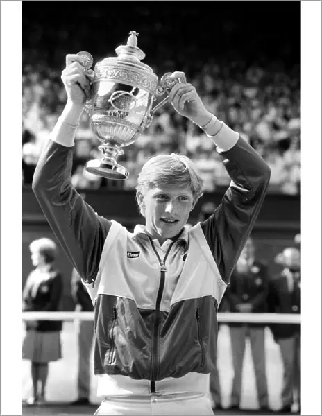 1985 Mens Singles Final at Wimbledon Tennis Championships