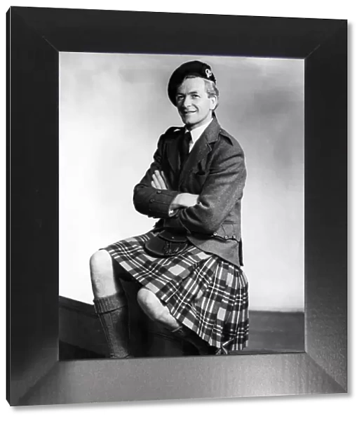 Scottish actor James Copeland. Circa 1954