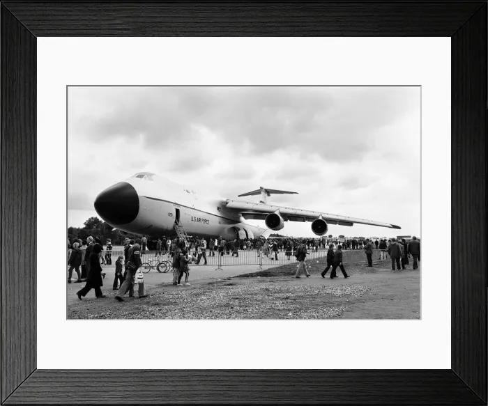 Framed Print : RAF Greenham Common, Air Show, Berkshire, June 1980. US Air Force, Lockheed C-5A Galaxy Framed Print : RAF Greenham Common, Air Show, Berkshire, June 1980. US Air Force, Lockheed C-5A Galaxy
