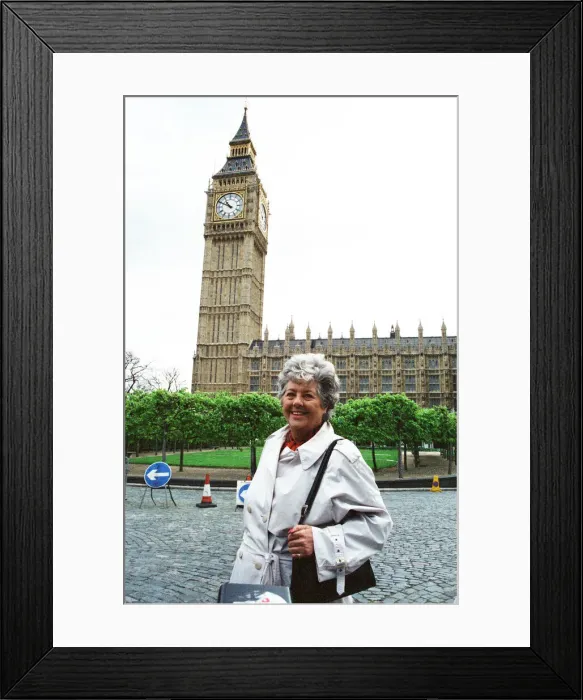 Framed Print : The new Speaker of the House of Commons Betty Boothroyd at Westminster. 27th April 1992 Framed Print : The new Speaker of the House of Commons Betty Boothroyd at Westminster. 27th April 1992