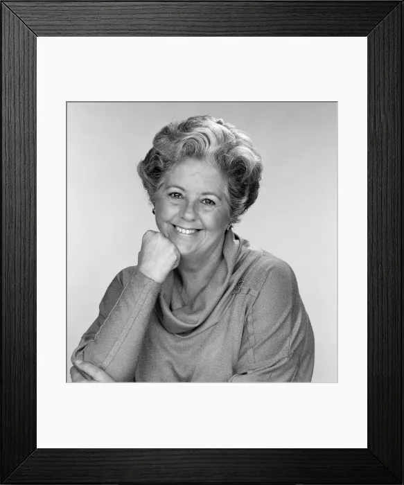 Framed Print : Betty Boothroyd. 21st February 1987 Framed Print : Betty Boothroyd. 21st February 1987