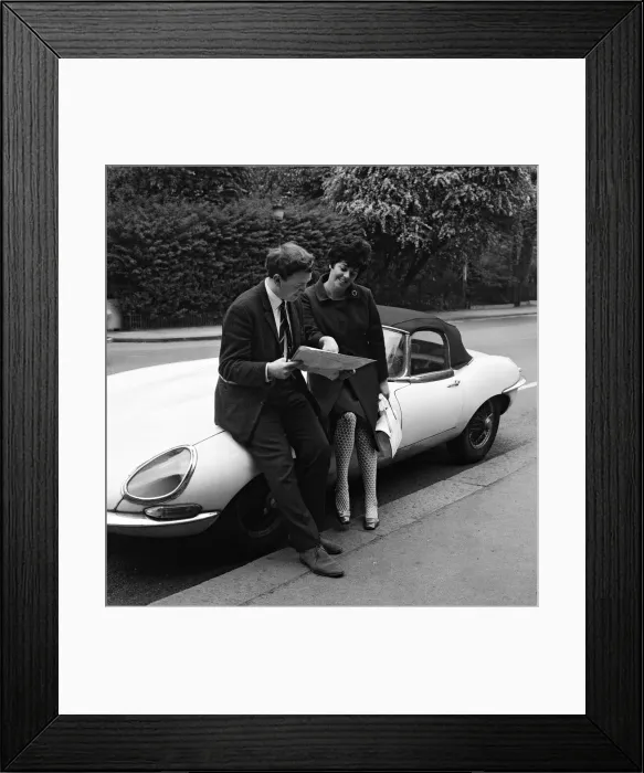 Framed Print : MP Betty Boothroyd canvassing. 23rd May 1968